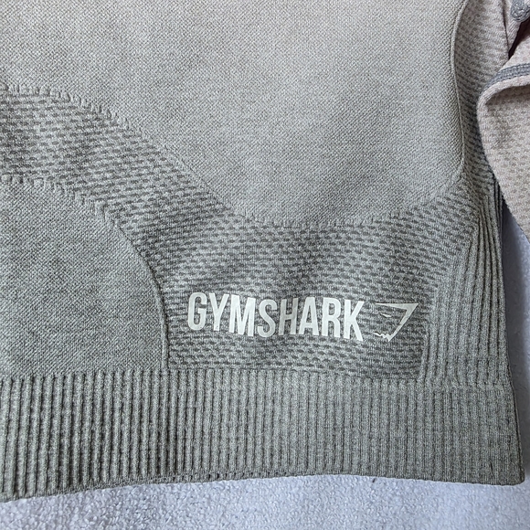 🧡 Ombre Long Sleeve Crop Top - Picture 4 of 6